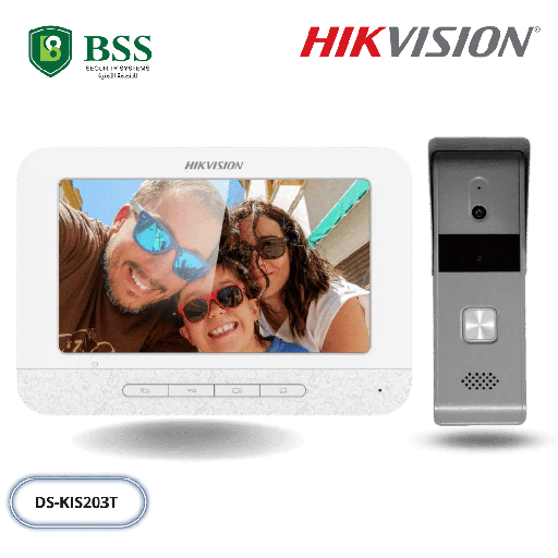 Hikvision Intercom KIS203T | Water proof 4-wire analog video