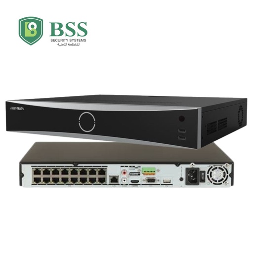 هيكفجن | NVR  مسجل فيديو رقمي 16 منفذ يدعم PoE  بدقه وضوح 8 ميغا بكسل من سلسلة 7716 Pro يدعم الذكاء الاصطناعي (AI) AcuSense 